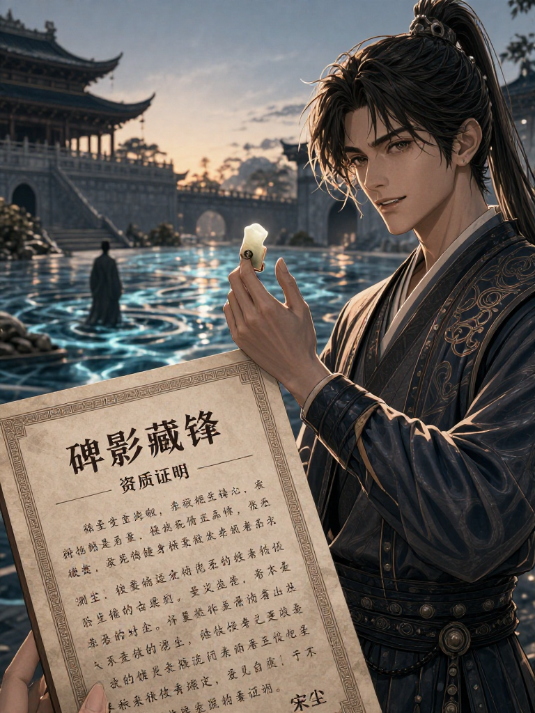 碑影藏锋 cover