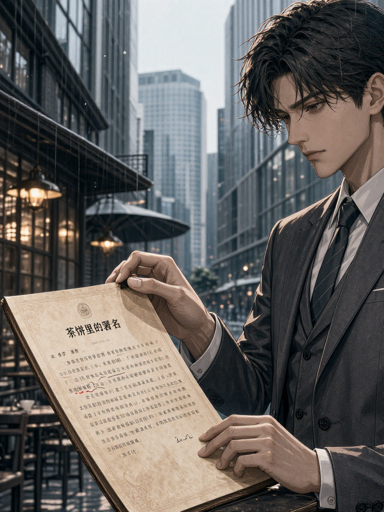 茶饼里的署名 cover