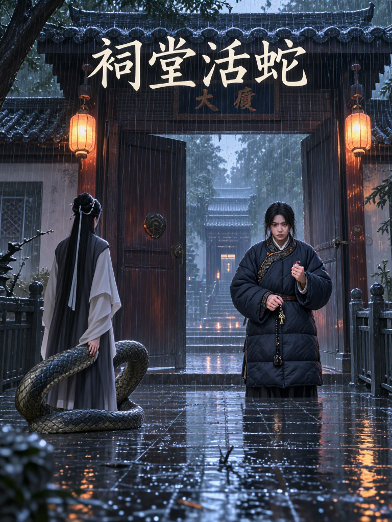 祠堂活蛇 cover