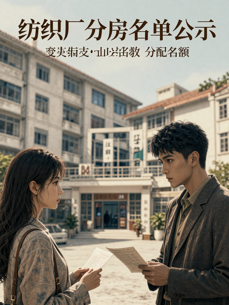 纺织厂分房名单公示，她发现丈夫把名额给了初恋，手里攥着刚领的离婚介绍信。 cover