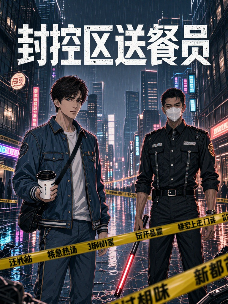 封控区送餐员 cover