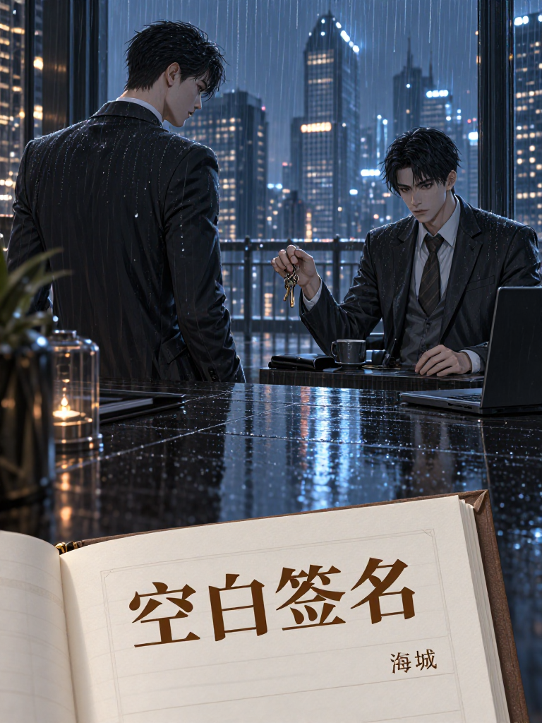 空白签名 cover