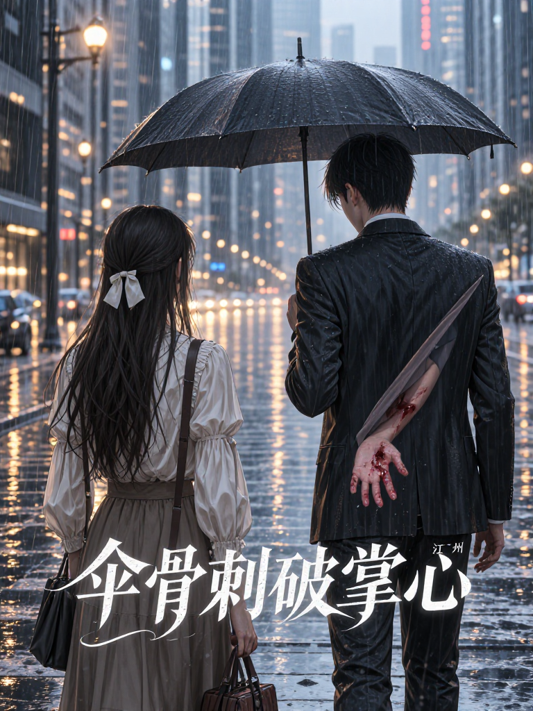 伞骨刺破掌心 cover