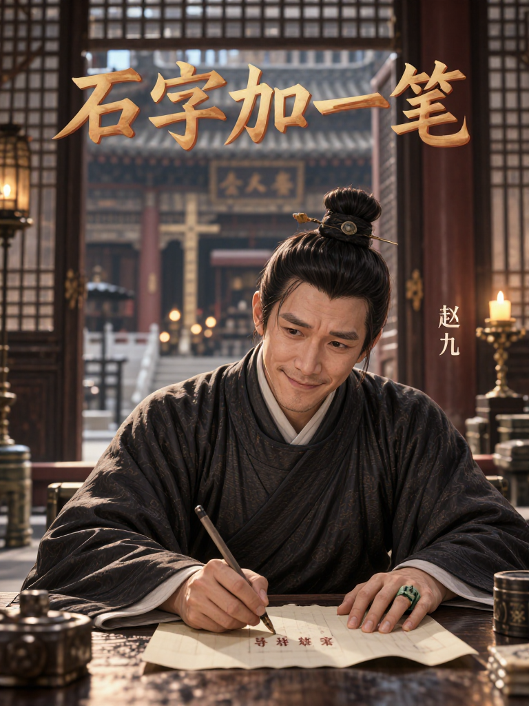 石字加一笔 cover