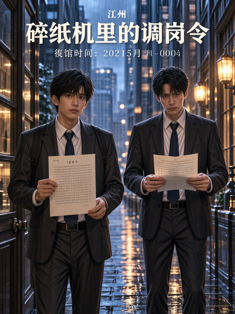 碎纸机里的调岗令 cover