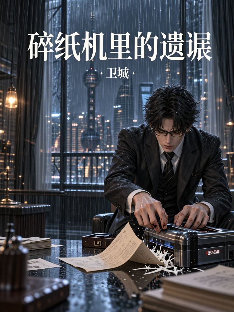 碎纸机里的遗嘱 cover