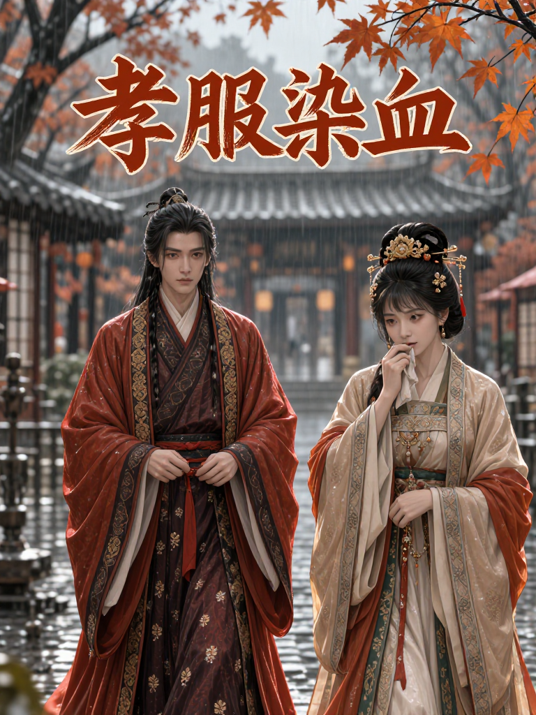 孝服染血 cover