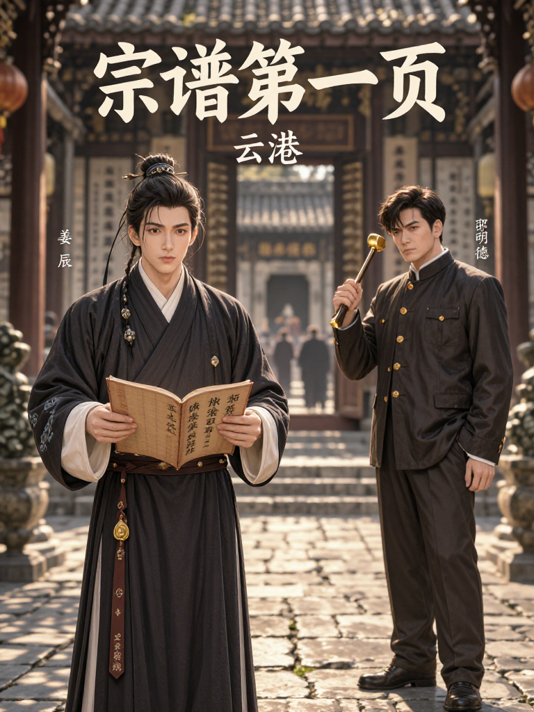 宗谱第一页 cover
