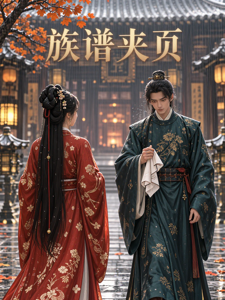 族谱夹页 cover